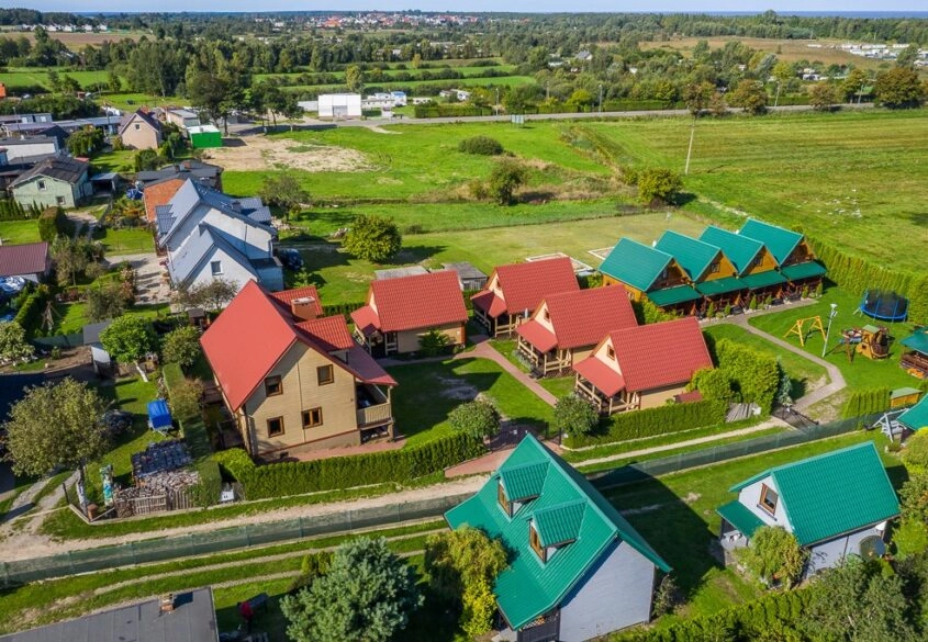 Ośrodek wypoczynkowy nad morzem