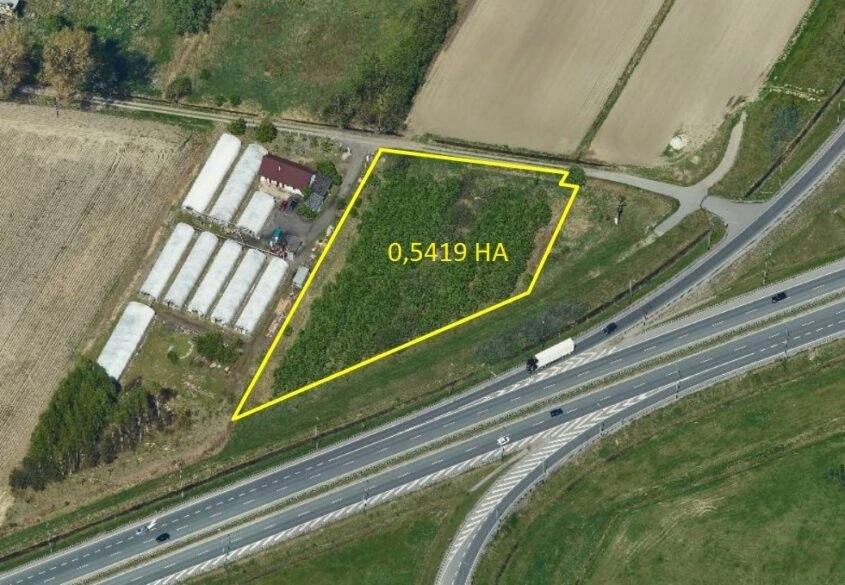Działka rolna Gdańsk - Olszynka 0,54 ha