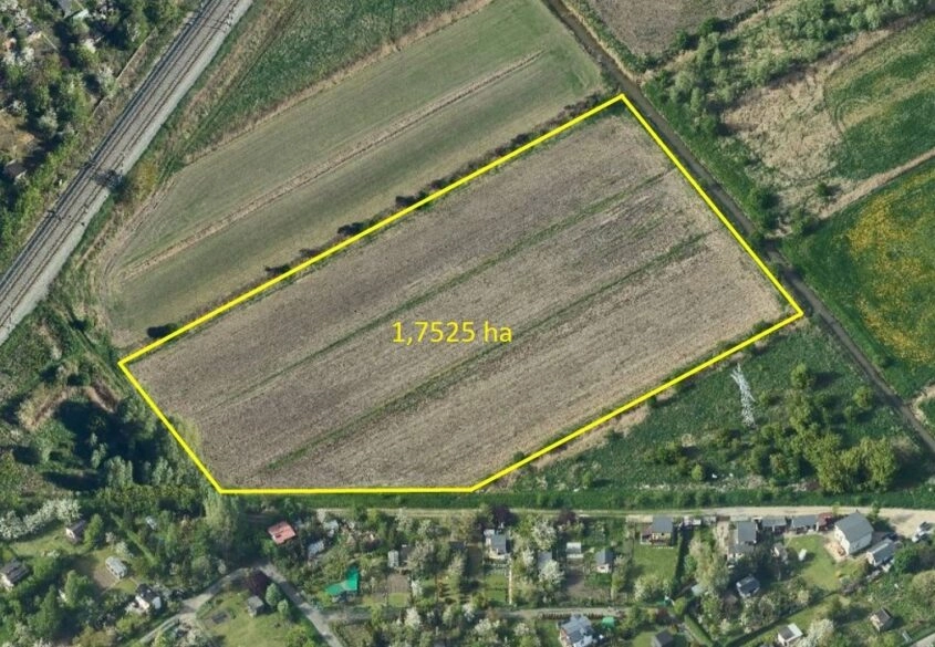 Działka rolna Gdańsk - Olszynka 1,7625 ha