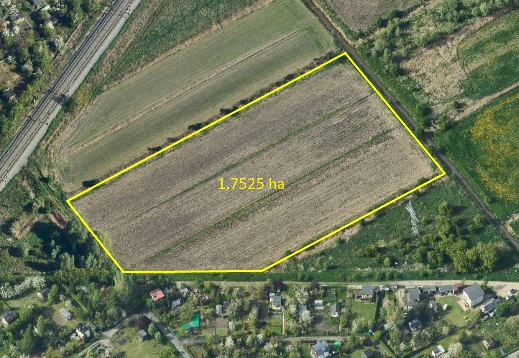 Działka rolna Gdańsk - Olszynka 1,7625 ha
