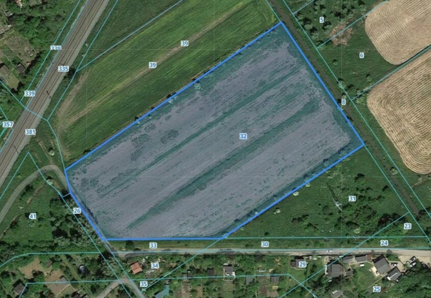 Działka rolna Gdańsk - Olszynka 1,7625 ha