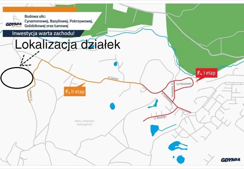 Działka pod sport i rekreacje Gdynia Dąbrowa 3ha