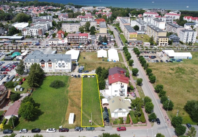 Działka wielorodzinno-usługowa Władysławowo