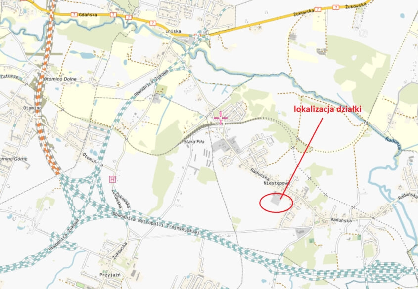 1ha Plac utwardzony/Niestępowo/MERTOPOLITARNA!