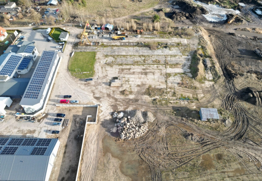 1ha Plac utwardzony/Niestępowo/MERTOPOLITARNA!