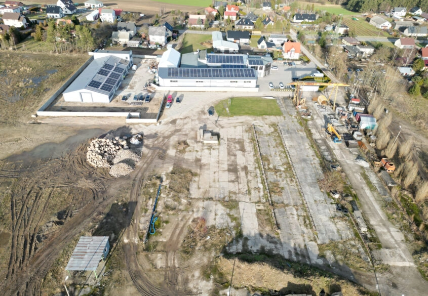 1ha Plac utwardzony/Niestępowo/MERTOPOLITARNA!