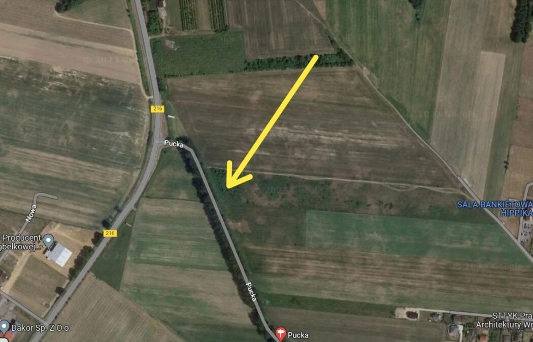 Działka pod działalność usługową, Połchowo