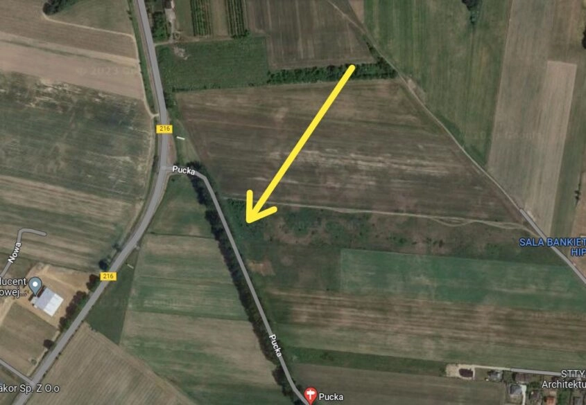 Działka pod działalność usługową, Połchowo