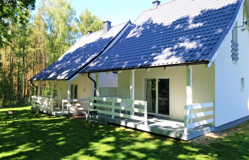 Dwa domy w Sasinie blisko pięknych plaż nad Morzem