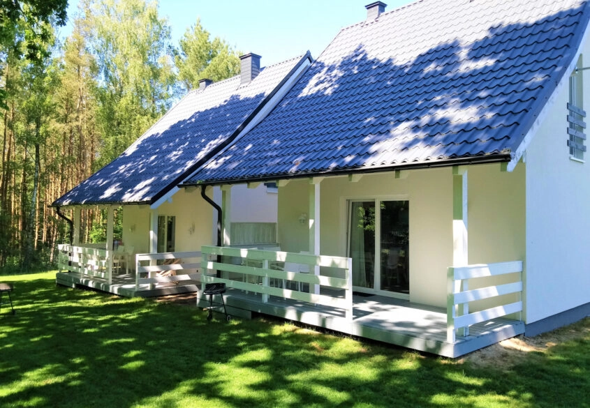Dwa domy w Sasinie blisko pięknych plaż nad Morzem