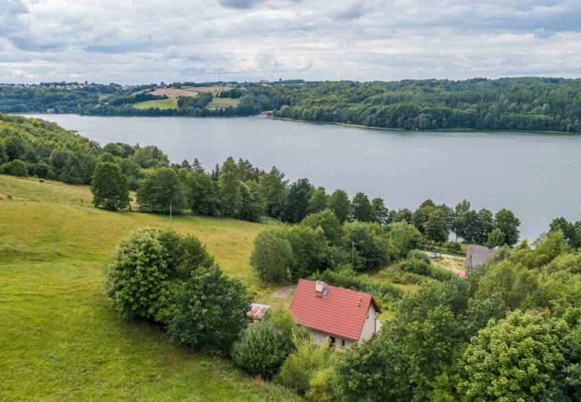 Działka na KASZUBACH z DOMEM Brodnica Dolna