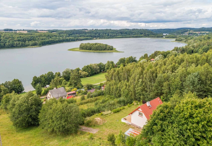 Działka na KASZUBACH z DOMEM Brodnica Dolna
