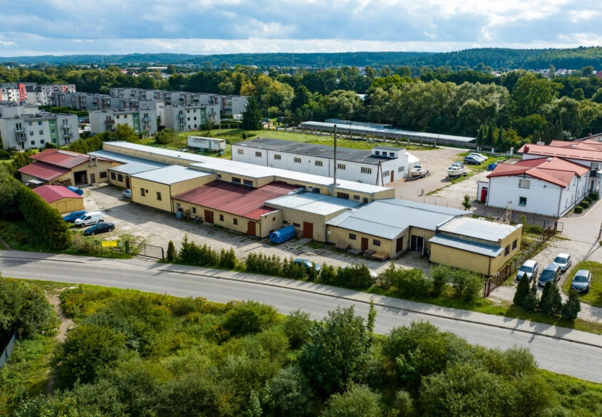HALA PRODUKCYJNA/MAGAZYN/POMIESZCZENIA BIUROWE