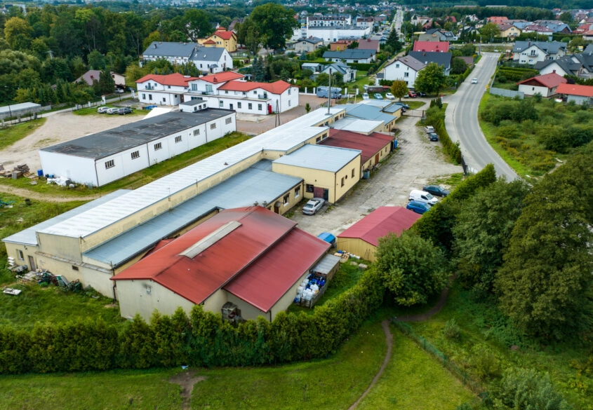 HALA PRODUKCYJNA/MAGAZYN/POMIESZCZENIA BIUROWE