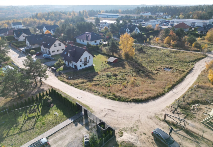 837m2 Borkowo/ Wszystkie media/ Warunki zabudowy
