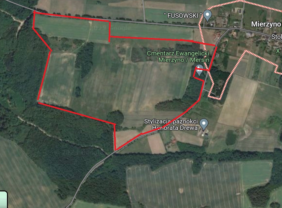 Duża działka pod korzystną inwestycję