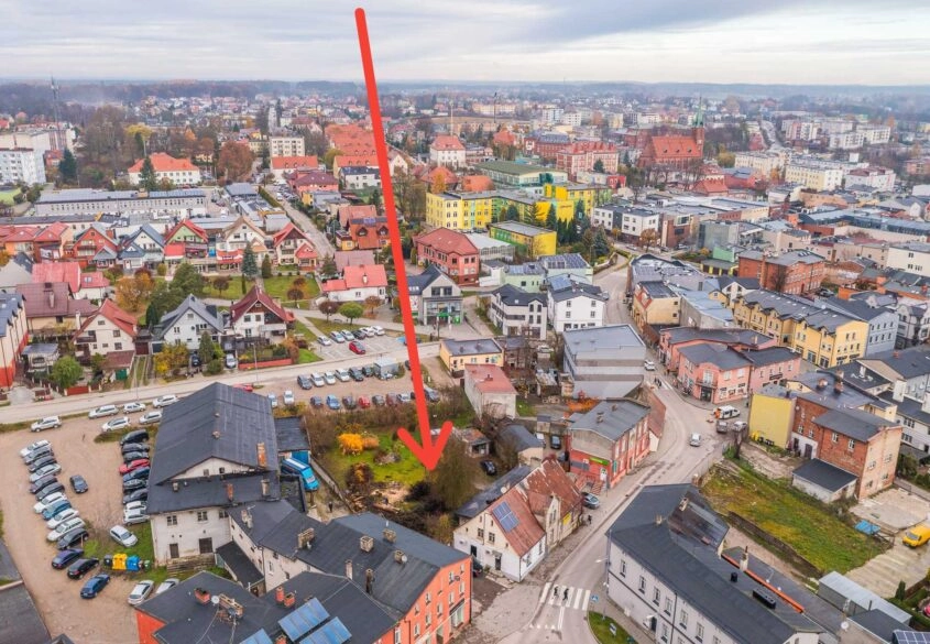 Działka z kamienicą w sercu Kościerzyny !