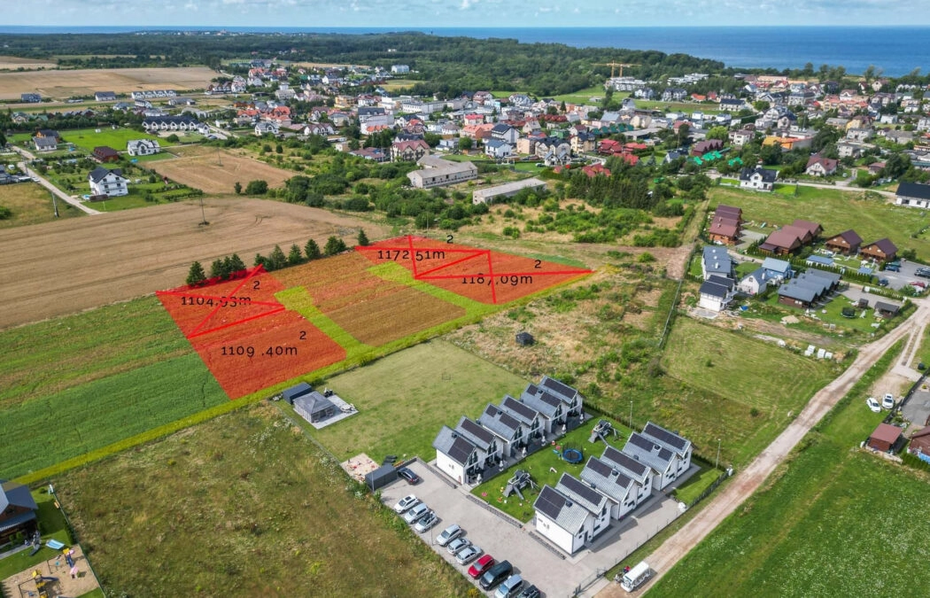 Budowlane działki Chłapowo koło Władysławowa