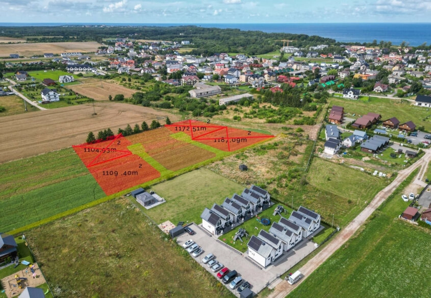 Budowlane działki Chłapowo koło Władysławowa