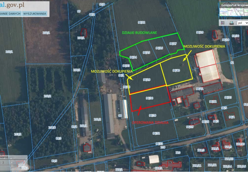 Przemysłowa | Możliwość dokupienia do 9500m2