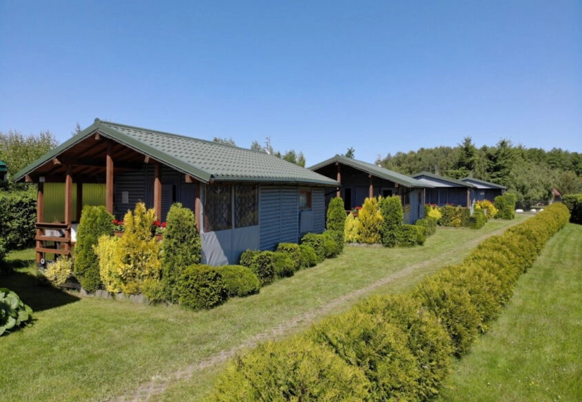 Ośrodek Olesiówka, 7 domków, 350 m od Morza