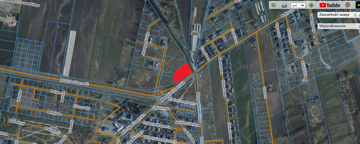 Działka usługowa pod Centrum Handlowe stację paliw