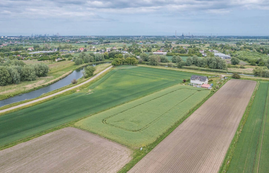 Orunia- duża działka bez MPZP