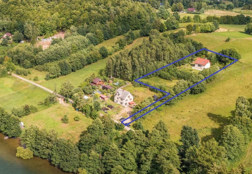 Dom  na KASZUBACH z dużą działką Brodnica Dolna