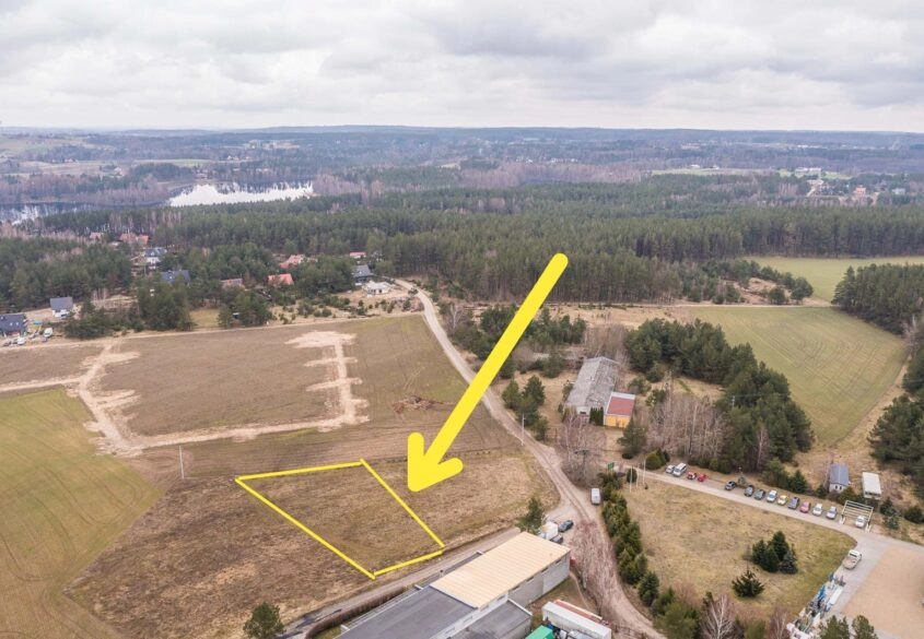 Działka pod zabudowę jednorodzinną Kaszuby, Kamień