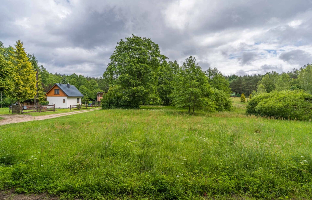 LETNISKOWO BUDOWLANA | 1KM JEZIORO | PROSTOKĄTNA