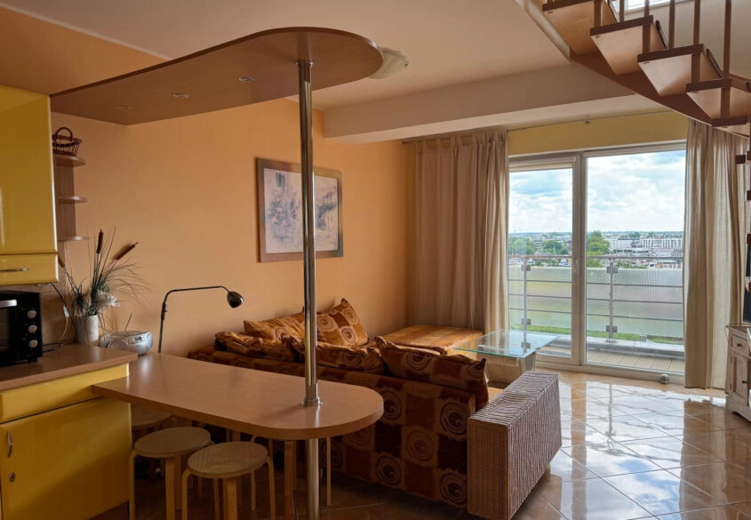 Apartament nad Morzem, widok na Port Jachtowy