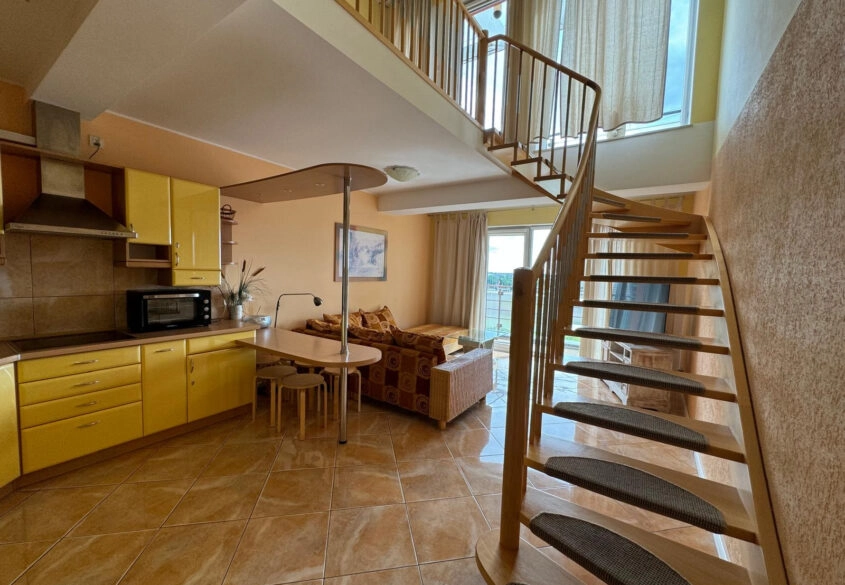 Apartament nad Morzem, widok na Port Jachtowy