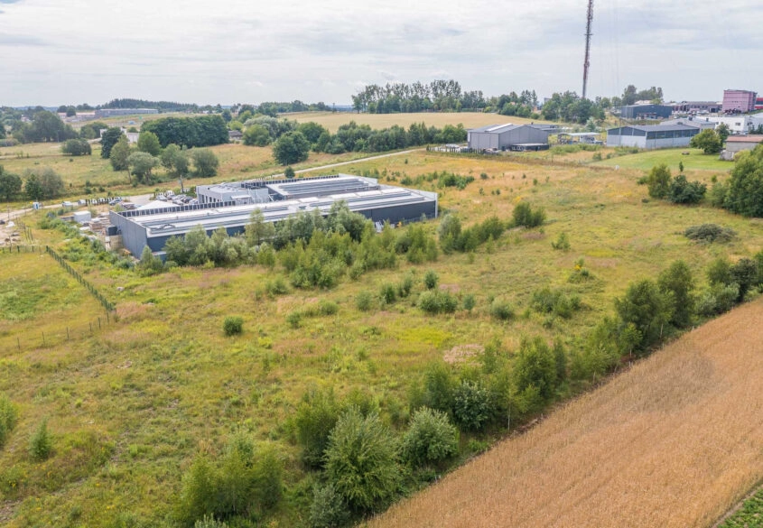 Duża działka przemysłowa blisko nowej trasy S6