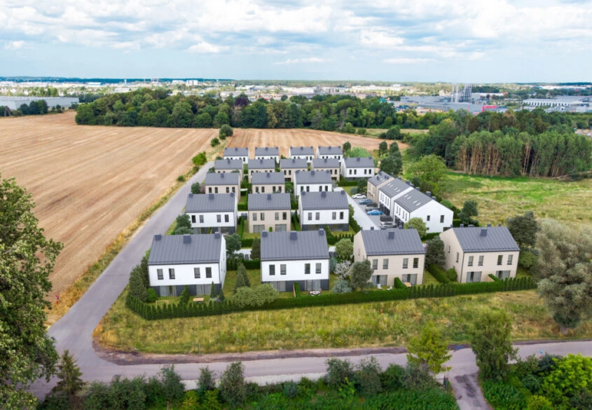 Bliźniak z garażem Gdańsk Kokoszki