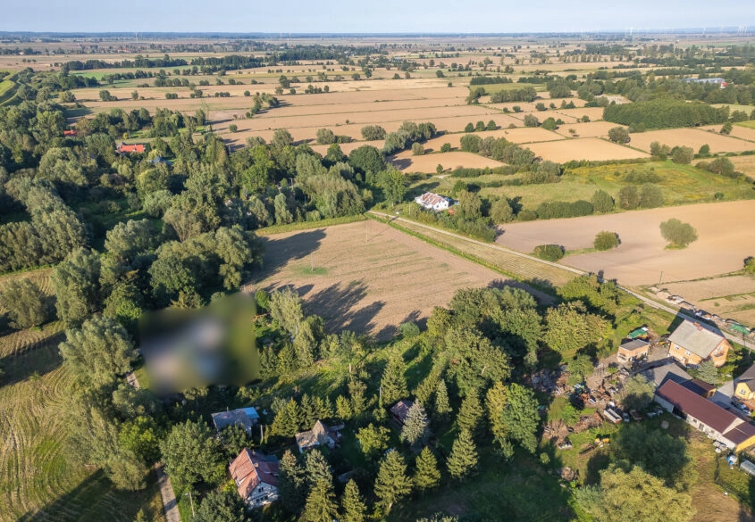 Działka 3 000 m² w Groblicy, gmina Ostaszewo