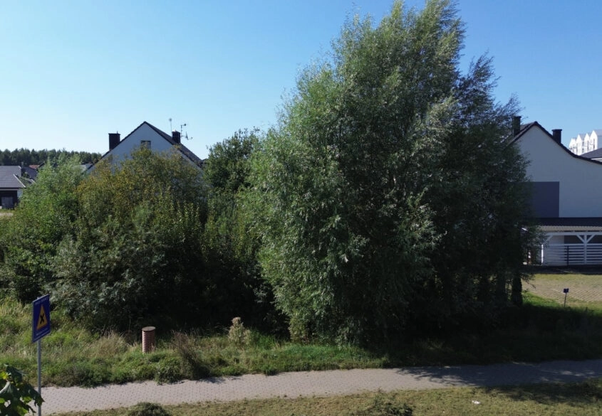 Działka budowlana pod bliźniaki