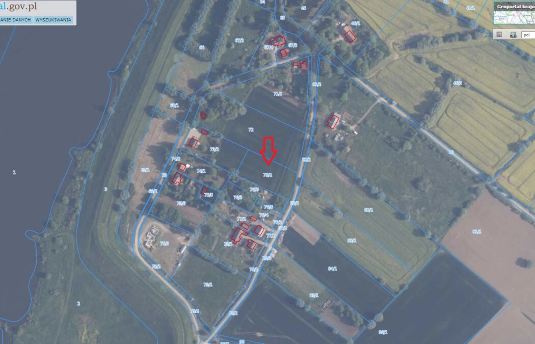 Działka 3 000 m² w Groblicy, gmina Ostaszewo