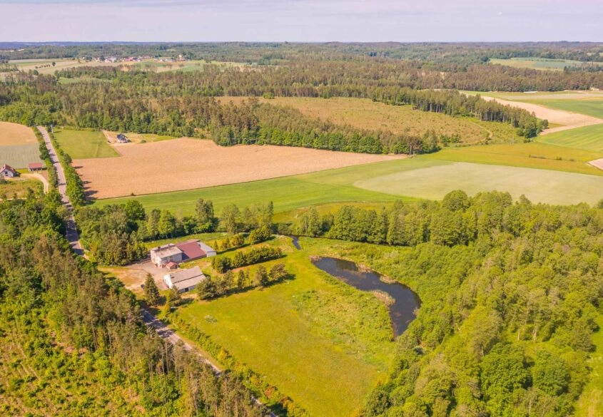 Amalka Agroturystyka z dużą działką nad rzeką