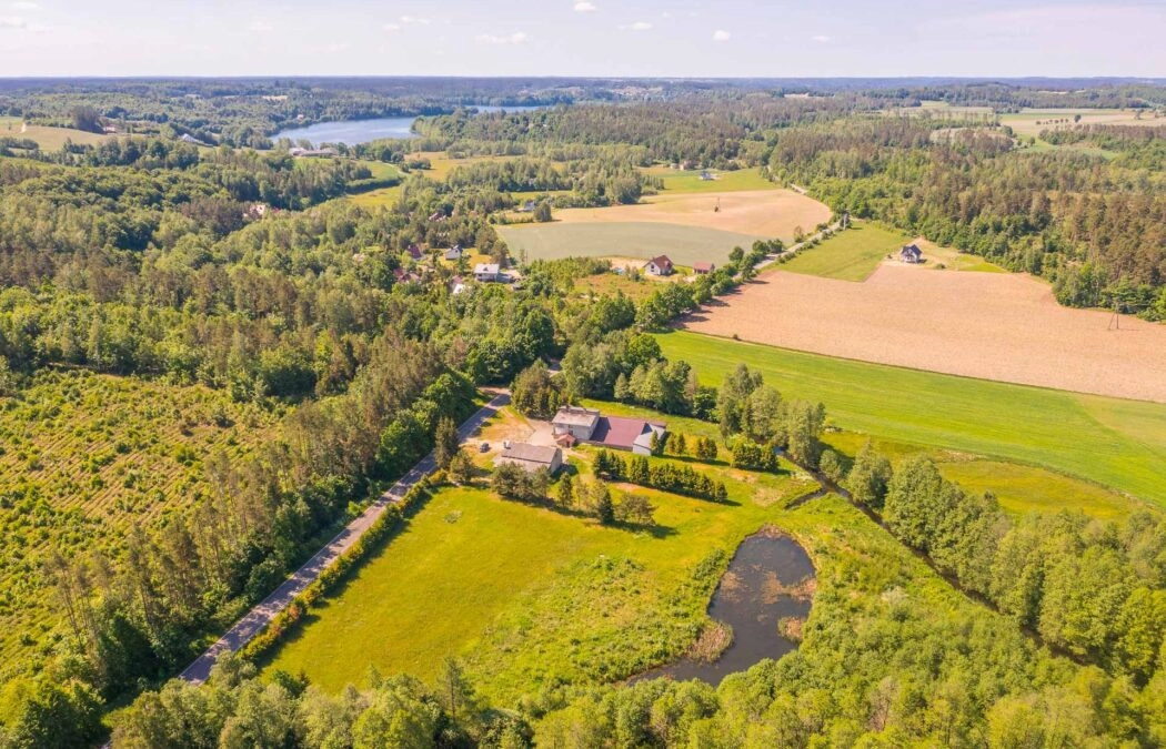 Amalka Agroturystyka z dużą działką nad rzeką
