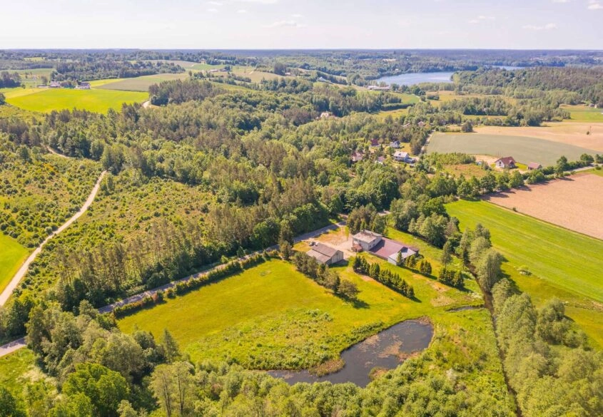 Amalka Agroturystyka z dużą działką nad rzeką