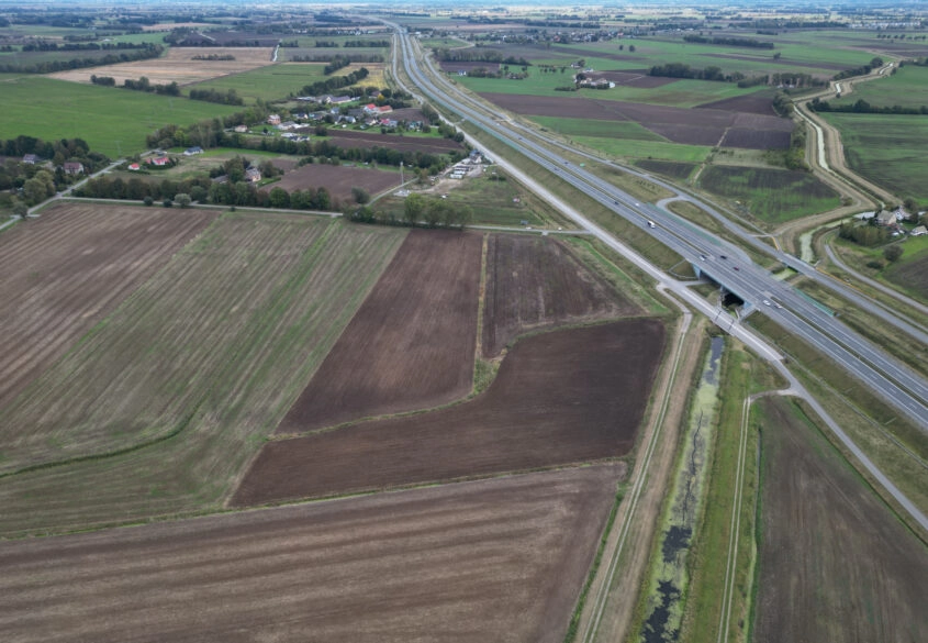 działka Przemysłowa/ S6/ MPZP/ droga asfalt/ Cedry