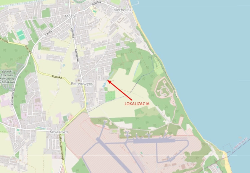 Działka budowlana 1km od morza - Pierwoszyno !
