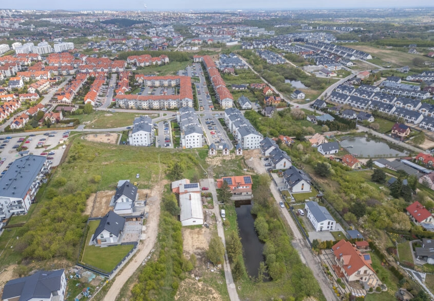 Działka w pięknym  miejscu Borkowa przy Gdańsku