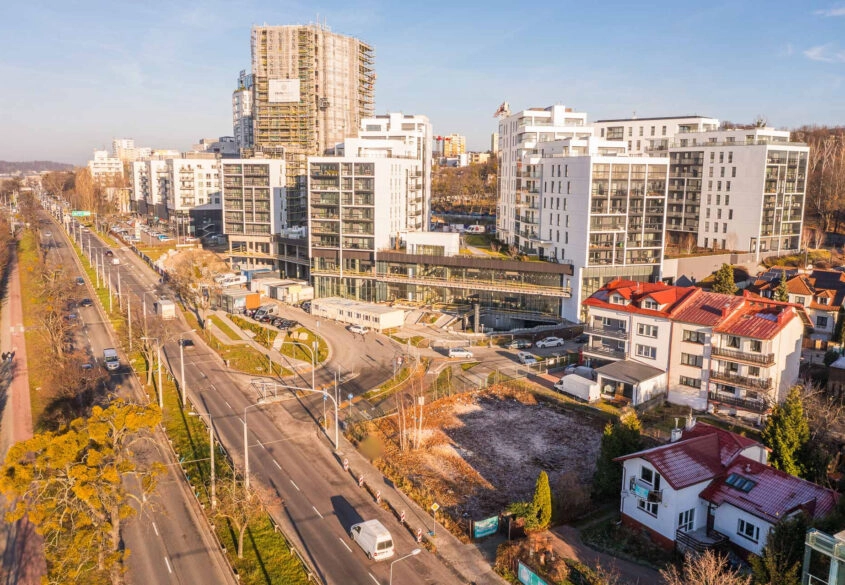 Działka z WZ w centrum Gdyni