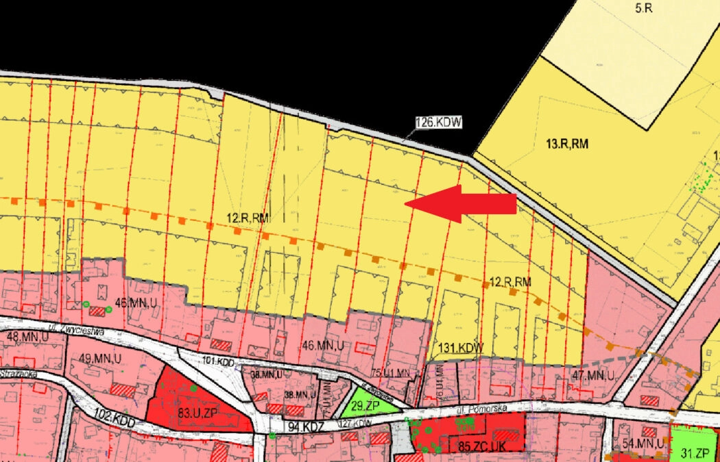 Świetna działka na budowę domu 4 300 m2 Gniewino!!
