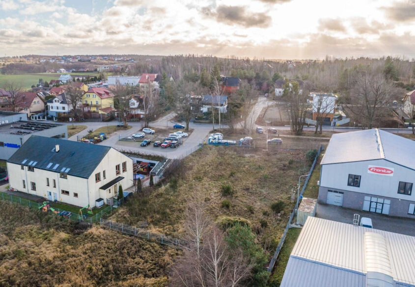 Działka prod-usług 6904 m2 Gdańsk Kokoszki