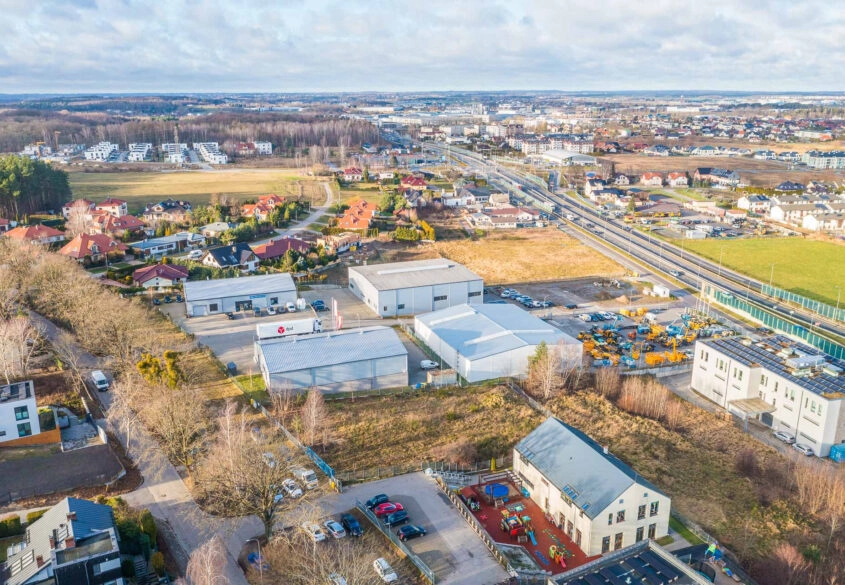 Działka prod-usług 6904 m2 Gdańsk Kokoszki