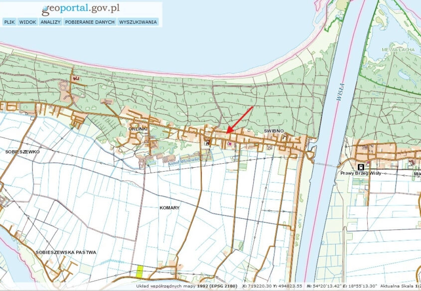 Działka budowlana, Gdańsk Sobieszewo