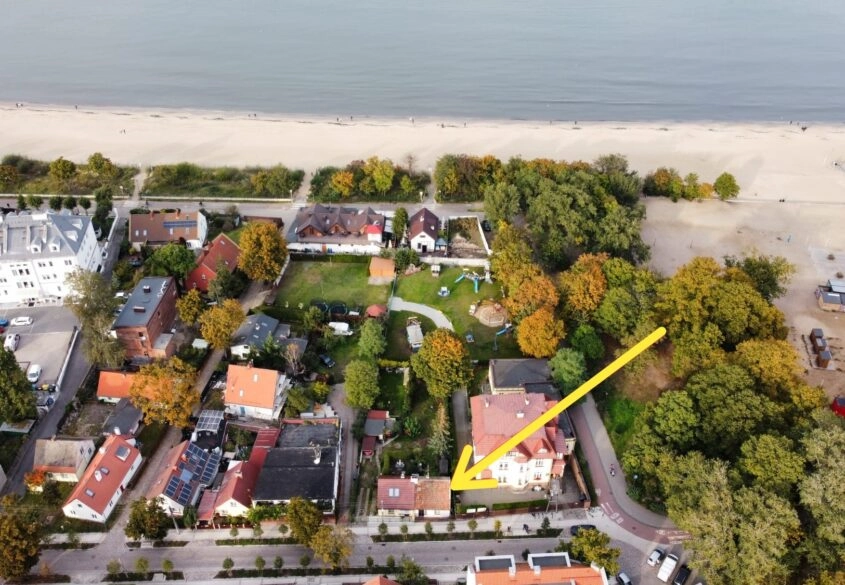100m OD PLAŻY | 332M2 DZIAŁKI BUDOWLANEJ Z DOMEM