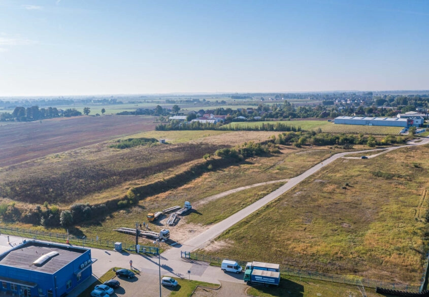DZIAŁKA PRZEMYSŁOWA 1,5 HA PSZCZÓŁKI TRÓJMIASTO
